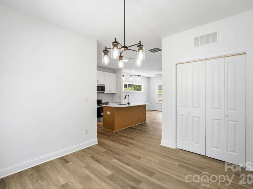 116 7th Avenue, Hickory, NC 28602.  MLS# CAR4400544, YatesRealty ID 35983. View of Kitchen from the Dining Room
