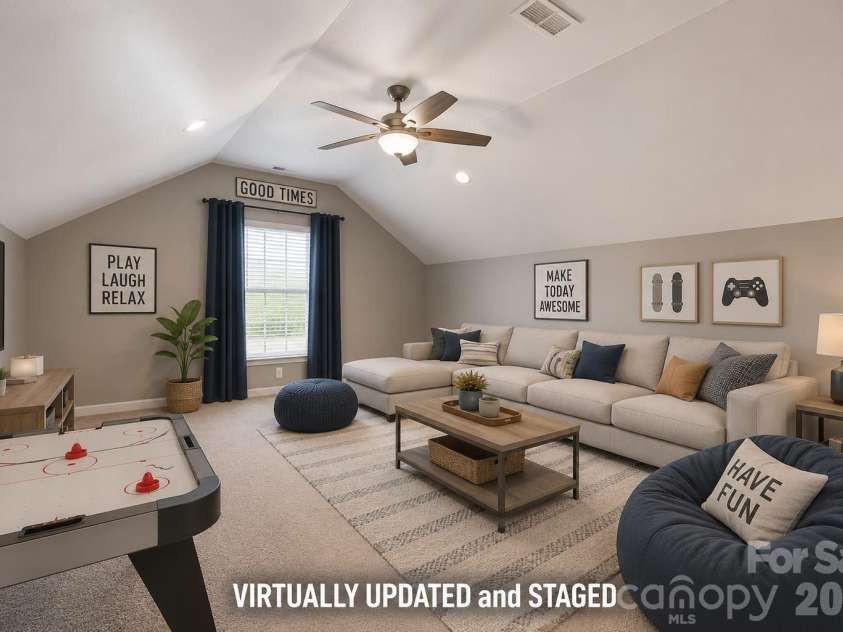 7424 Hannah Alexander Lane, Charlotte, NC 28227.  MLS# CAR4402040, YatesRealty ID 35986. Bonus / Bed 6 VIRTUALLY Updated and Staged