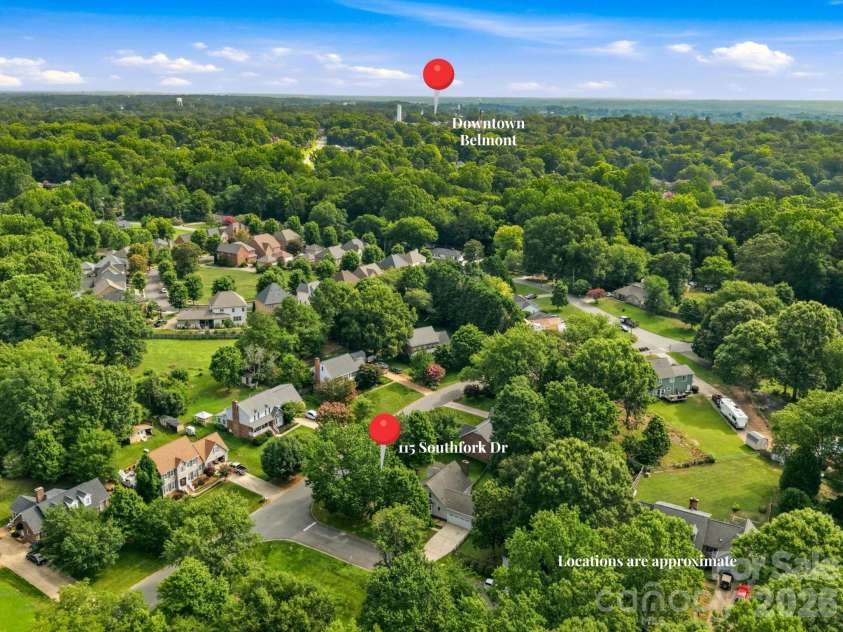115 Southfork Drive, Belmont, NC 28012.  MLS# CAR4399681, YatesRealty ID 35987. 