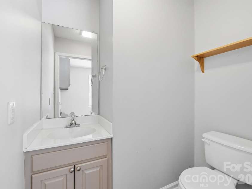 229 Rocky Lane, Lincolnton, NC 28092.  MLS# CAR4401034, YatesRealty ID 35992. Half Bath off Laundry Room