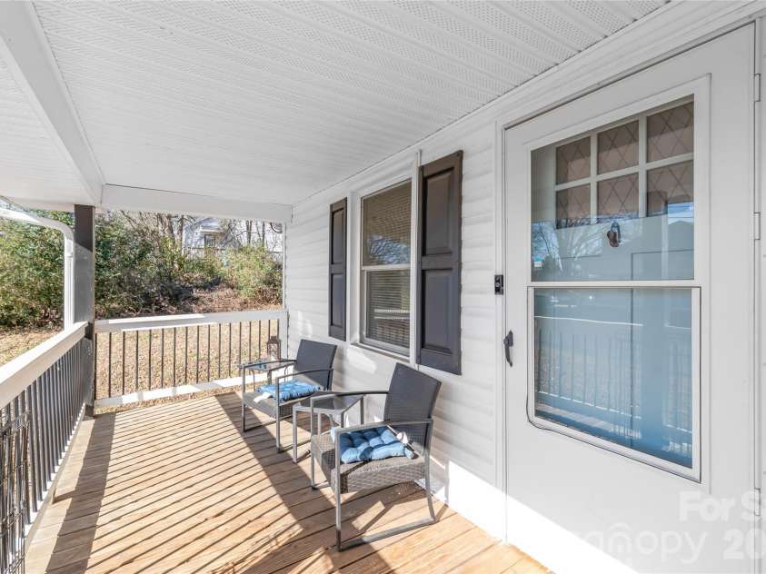 1206 Wiscassett Street, Albemarle, NC 28001.  MLS# CAR4338762, YatesRealty ID 3600. Massive Front Porch