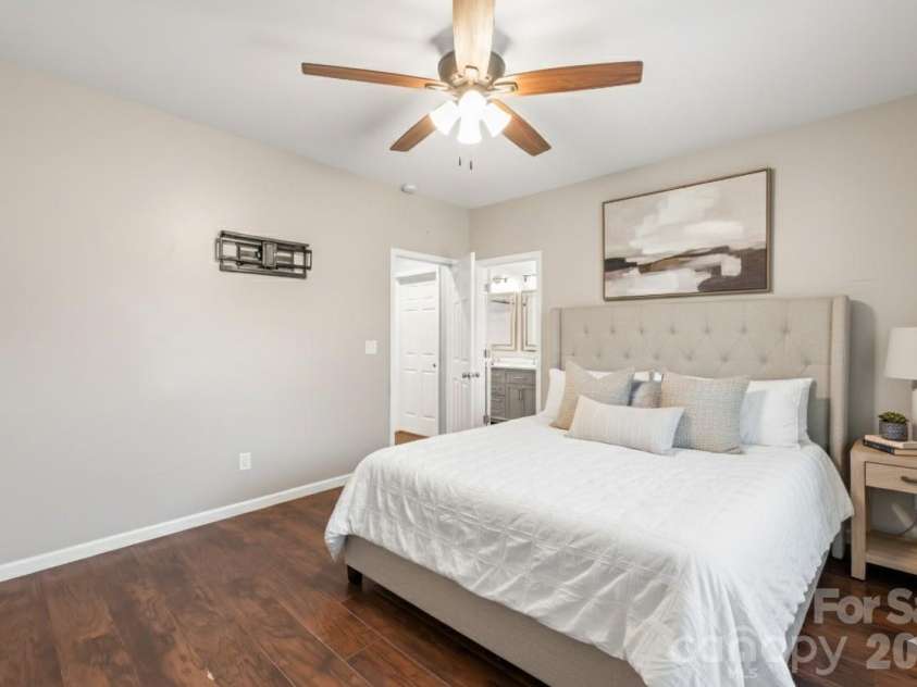 1206 Wiscassett Street, Albemarle, NC 28001.  MLS# CAR4338762, YatesRealty ID 3600. Primary Bedroom - Virtually Staged