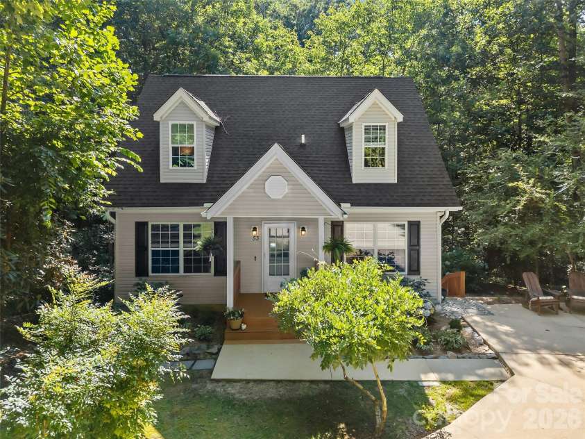 53 Honeysuckle Ridge Road, Pisgah Forest, NC 28768.  MLS# CAR4400787, YatesRealty ID 36001. 