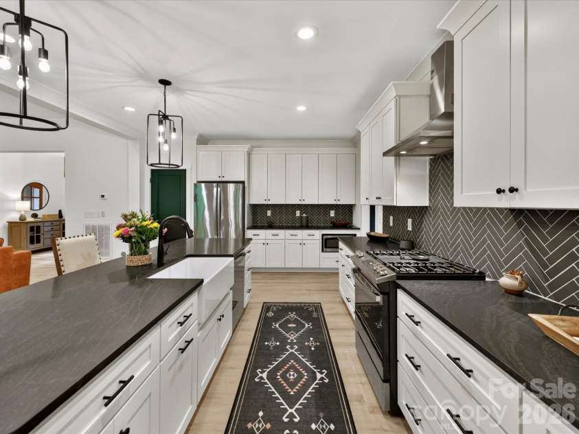 1215 Pine Forest Drive, Lancaster, SC 29720.  MLS# CAR4398929, YatesRealty ID 36013. Honed granite counters have a beautiful matte finish