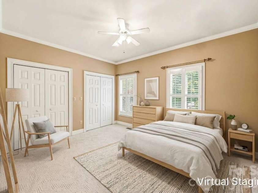 200 Teaberry Lane, Hendersonville, NC 28739.  MLS# CAR4399670, YatesRealty ID 36016. Virtually Staged 3rd Bedroom