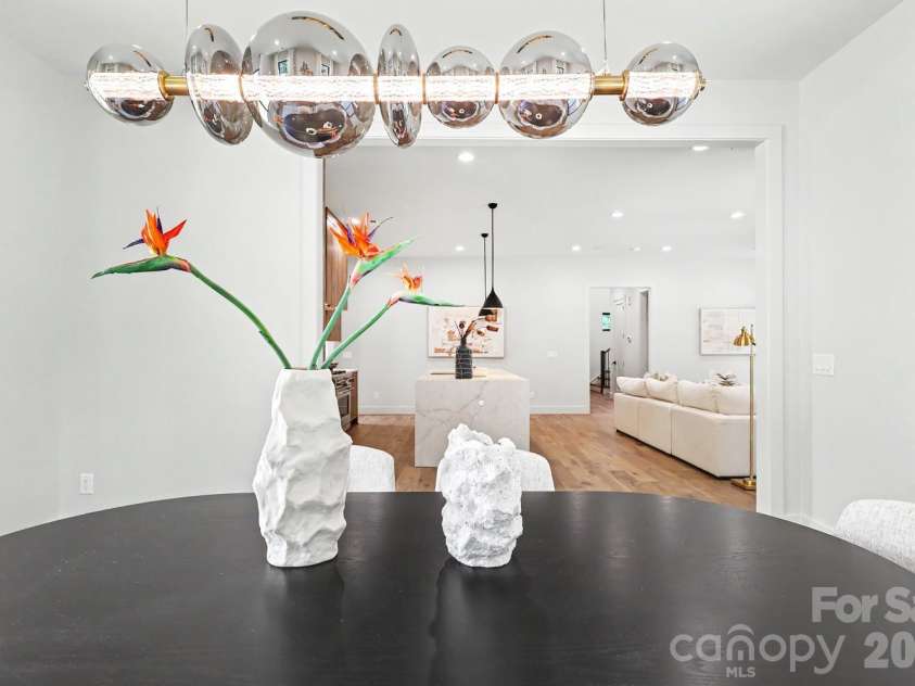 850 Belmont Avenue, Charlotte, NC 28205.  MLS# CAR4362751, YatesRealty ID 36021. Designer light fixtures