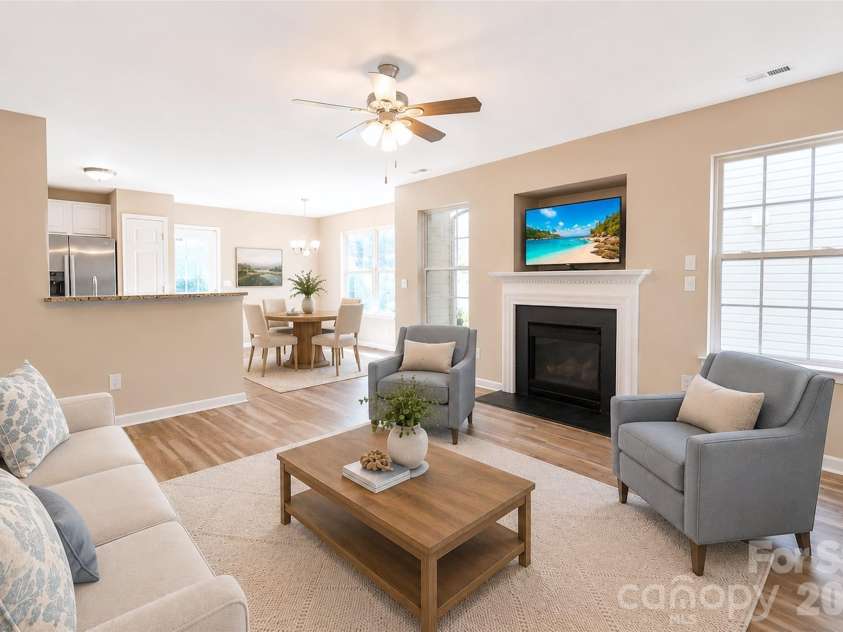 4108 Margate Street, Concord, NC 28025.  MLS# CAR4398830, YatesRealty ID 36027. *Picture digitally staged