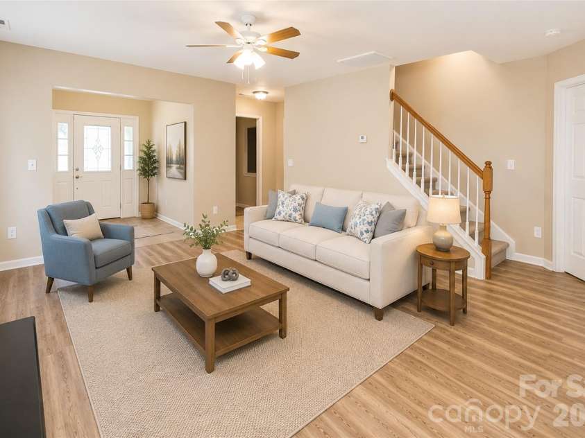4108 Margate Street, Concord, NC 28025.  MLS# CAR4398830, YatesRealty ID 36027. *Picture digitally staged