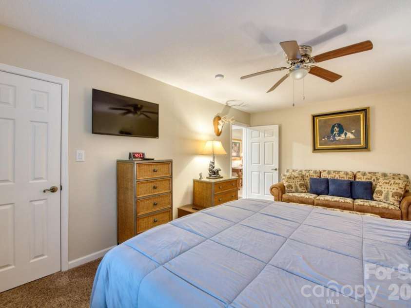 7 Higel Lane, Maggie Valley, NC 28751.  MLS# CAR4400794, YatesRealty ID 36040. Downstairs master