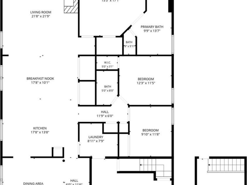 4405 Squirrel Trail Lane, Charlotte, NC 28269.  MLS# CAR4387665, YatesRealty ID 36043. 