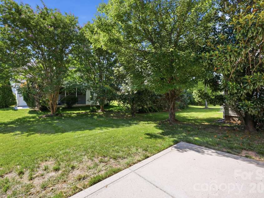 4405 Squirrel Trail Lane, Charlotte, NC 28269.  MLS# CAR4434681, YatesRealty ID 36043. Backyard