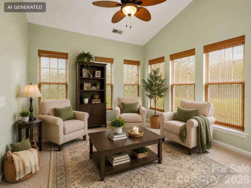 1038 Pepperwood Place, Lake Wylie, SC 29710.  MLS# CAR4388372, YatesRealty ID 36044. Flex Space Virtually Staged