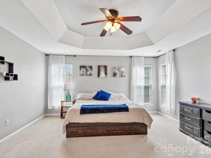 1038 Pepperwood Place, Lake Wylie, SC 29710.  MLS# CAR4388372, YatesRealty ID 36044. Primary Bedroom