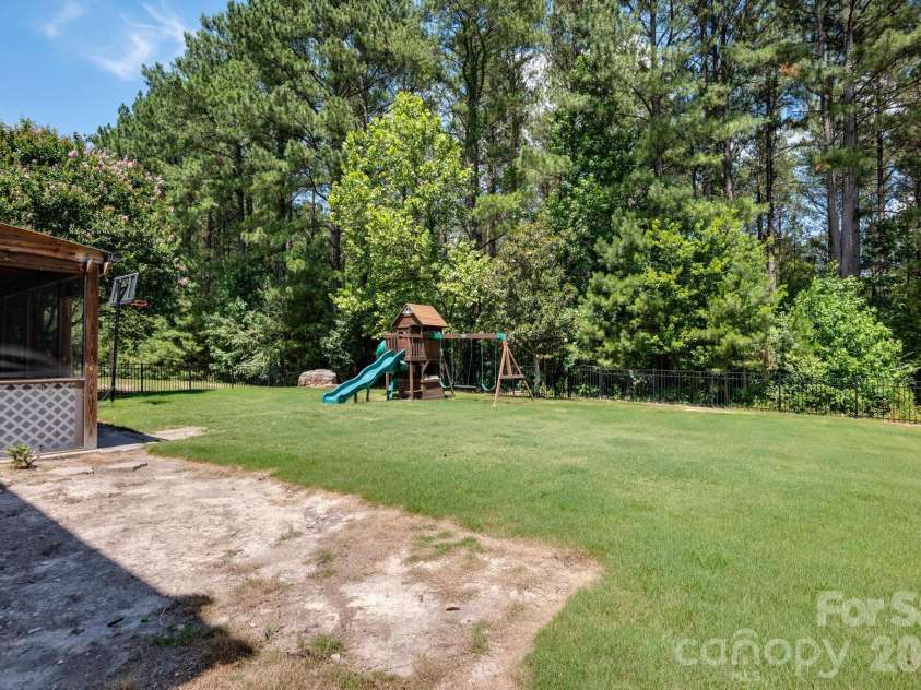 4672 Carrington Drive, Lancaster, SC 29720.  MLS# CAR4389386, YatesRealty ID 36047. Backyard