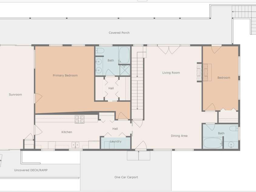 31 Timber Park Drive, Black Mountain, NC 28711.  MLS# CAR4336754, YatesRealty ID 3605. Main level living made easy