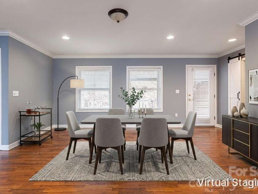 31 Timber Park Drive, Black Mountain, NC 28711.  MLS# CAR4336754, YatesRealty ID 3605. Virtually staged DR