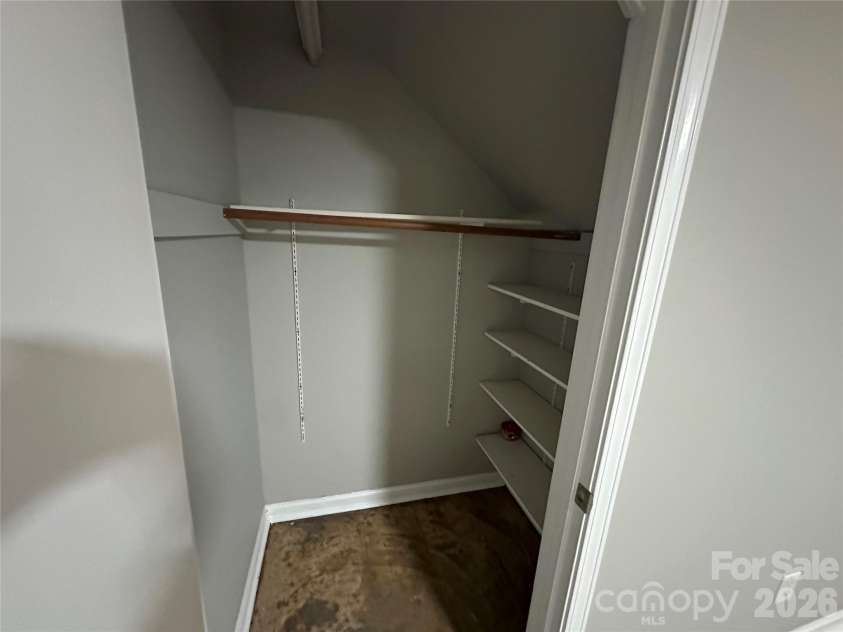 413 Roberts Street, Salisbury, NC 28144.  MLS# CAR4341075, YatesRealty ID 3605. 4th Bedroom closet 