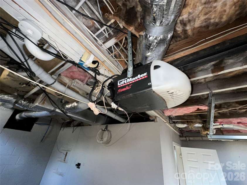413 Roberts Street, Salisbury, NC 28144.  MLS# CAR4341075, YatesRealty ID 3605. Garage door opener 