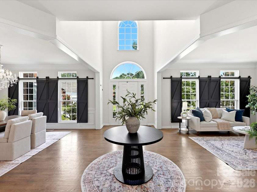 6609 Augustine Way, Charlotte, NC 28270.  MLS# CAR4398233, YatesRealty ID 36052. Front Door