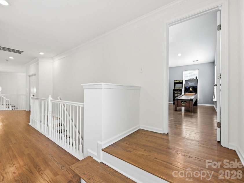6609 Augustine Way, Charlotte, NC 28270.  MLS# CAR4398233, YatesRealty ID 36052. Upper House Game Room
