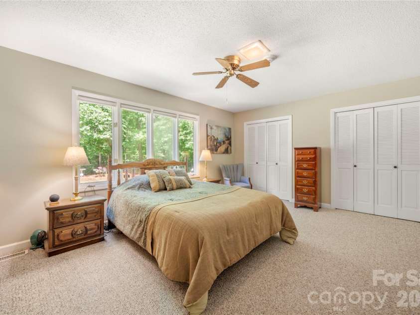 3426 Driftwood Drive, Gastonia, NC 28056.  MLS# CAR4378583, YatesRealty ID 36071. Primary bedroom w/ two closets