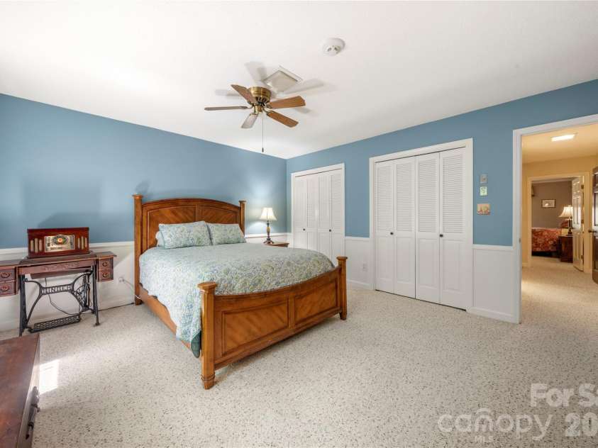 3426 Driftwood Drive, Gastonia, NC 28056.  MLS# CAR4378583, YatesRealty ID 36071. Secondary bedroom with two closets