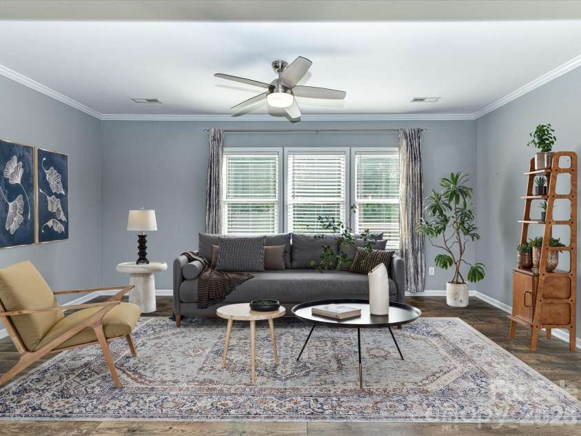 15738 Reynolds Drive, Indian Land, SC 29707.  MLS# CAR4377372, YatesRealty ID 36072. Virtually Staged Sun Room