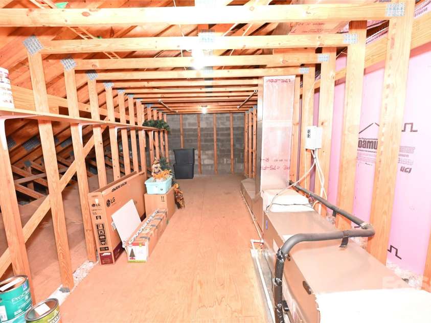 3675 Rock Bridge Drive, Conover, NC 28613.  MLS# CAR4392922, YatesRealty ID 36073. Ample storage in upstairs with walk-in access
