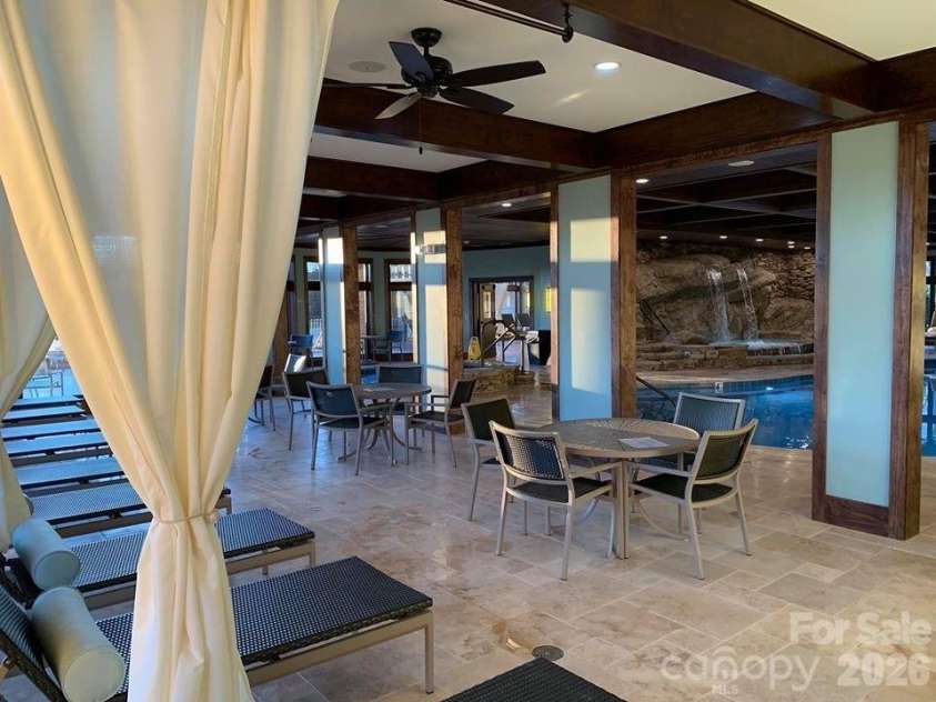 3675 Rock Bridge Drive, Conover, NC 28613.  MLS# CAR4392922, YatesRealty ID 36073. Rock Barn Spa Deck