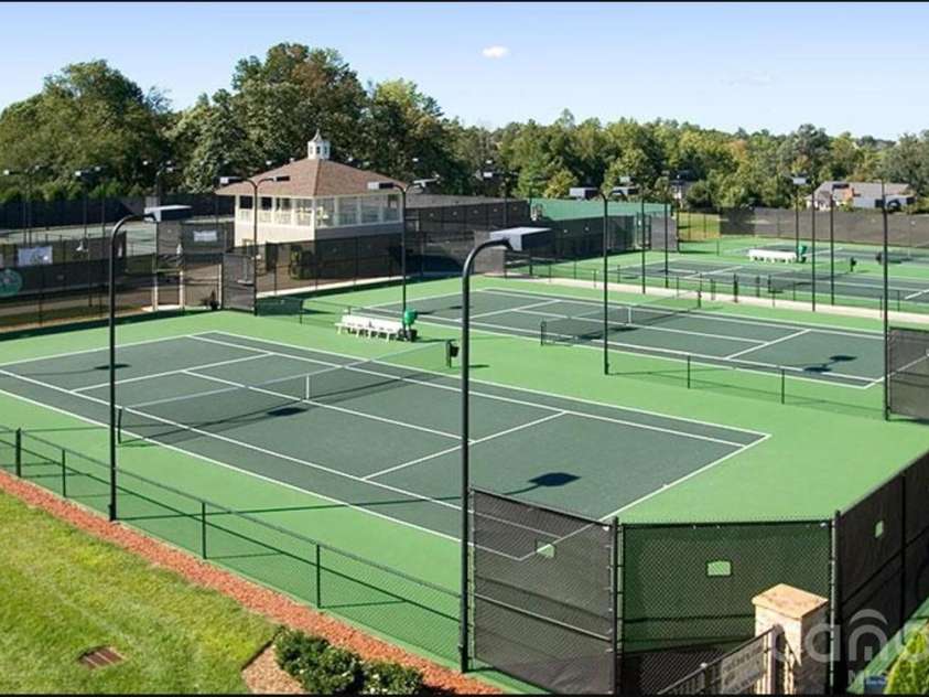 3675 Rock Bridge Drive, Conover, NC 28613.  MLS# CAR4392922, YatesRealty ID 36073. Rock Barn tennis and pickleball facility