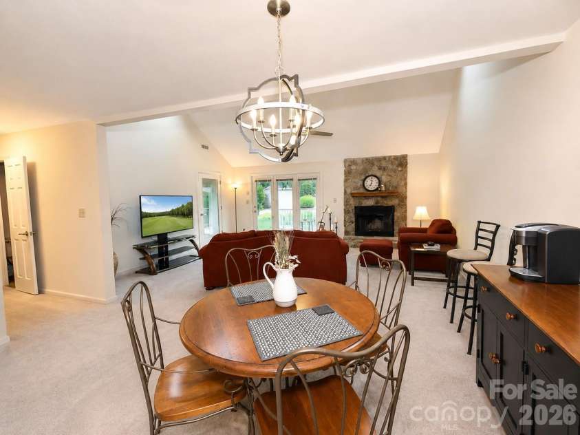 3675 Rock Bridge Drive, Conover, NC 28613.  MLS# CAR4392922, YatesRealty ID 36073. View from Kitchen