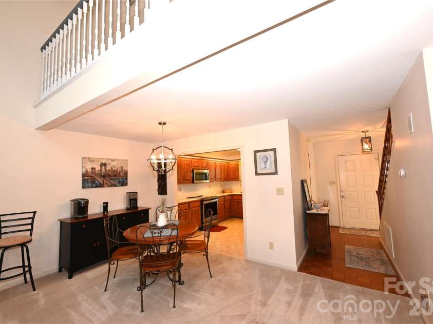 3675 Rock Bridge Drive, Conover, NC 28613.  MLS# CAR4392922, YatesRealty ID 36073. View from Living Room
