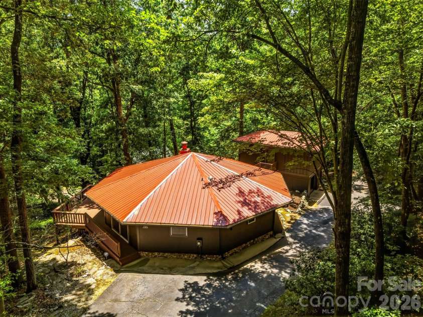 785 Pisgah Forest Drive, Pisgah Forest, NC 28768.  MLS# CAR4397604, YatesRealty ID 36100. 