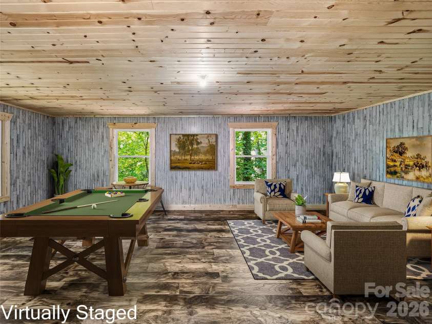 785 Pisgah Forest Drive, Pisgah Forest, NC 28768.  MLS# CAR4397604, YatesRealty ID 36100. Virtually staged