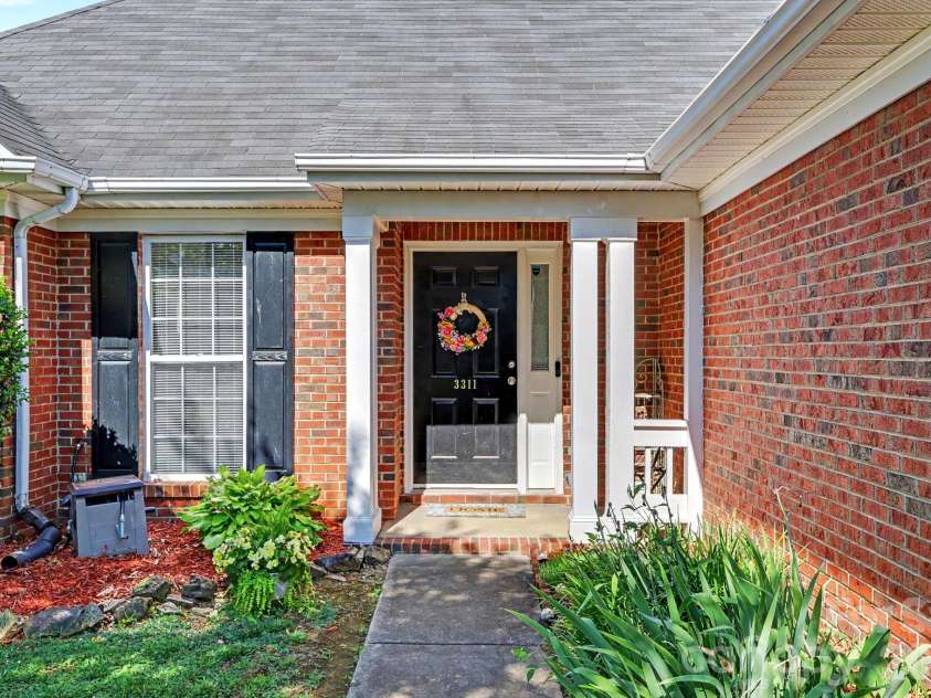 3311 Brookstone Trail, Indian Trail, NC 28079.  MLS# CAR4398733, YatesRealty ID 36104. 