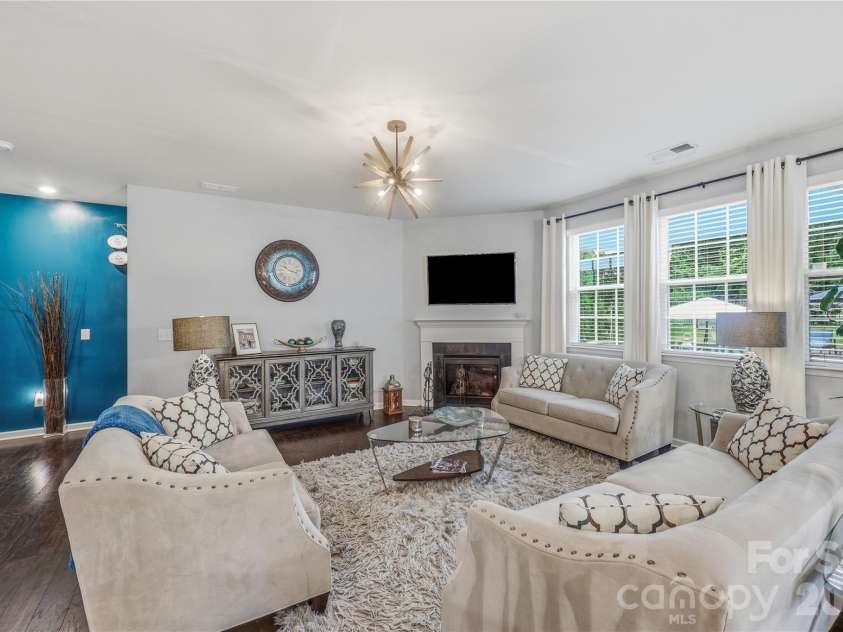 14336 Baytown Court, Huntersville, NC 28078.  MLS# CAR4399744, YatesRealty ID 36107. Open-concept living creates the perfect setting for everyday living and entertaining.