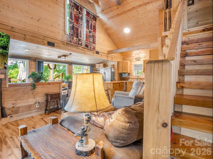 180 Mountain Ridge Drive, Lake Lure, NC 28746.  MLS# CAR4399742, YatesRealty ID 36112. 