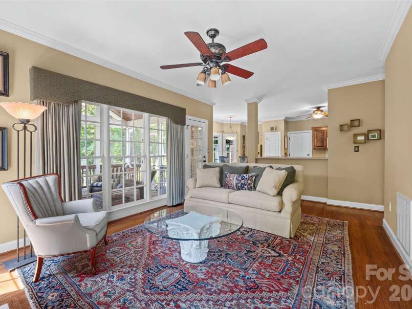 5301 Ravenglass Court, Waxhaw, NC 28173.  MLS# CAR4400032, YatesRealty ID 36114. Living Room