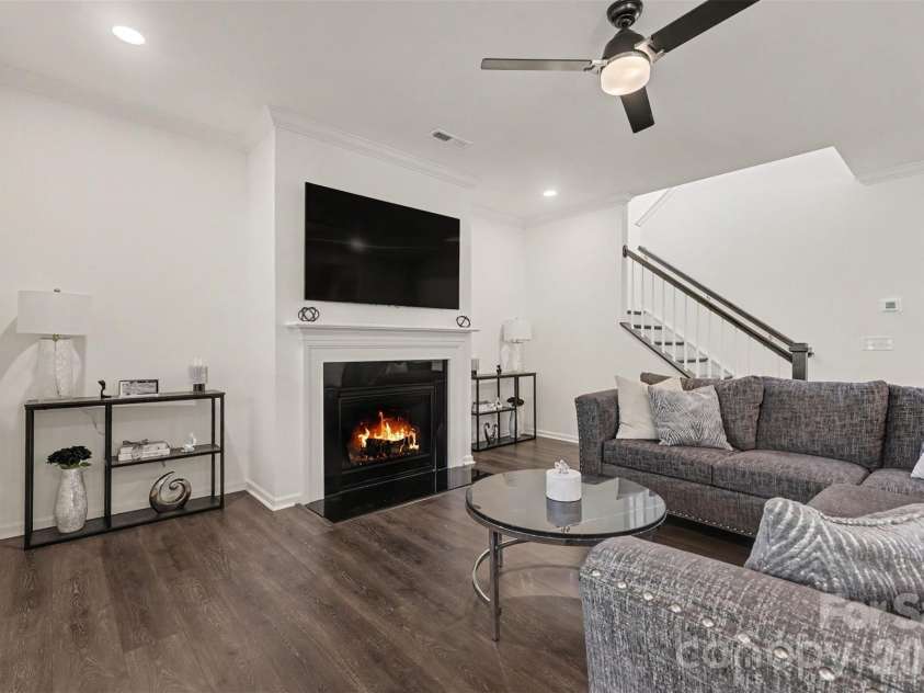4571 Selhurst Drive, Fort Mill, SC 29707.  MLS# CAR4401865, YatesRealty ID 36119. Living room/ Fireplace