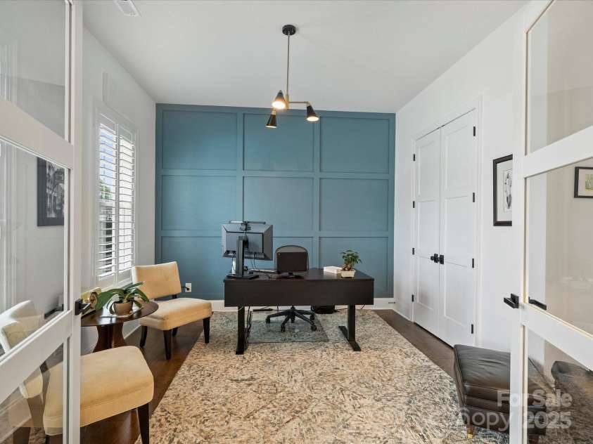 13627 Tranquil Day Drive, Matthews, NC 28105.  MLS# CAR4285895, YatesRealty ID 3613. Office/Bedroom 2