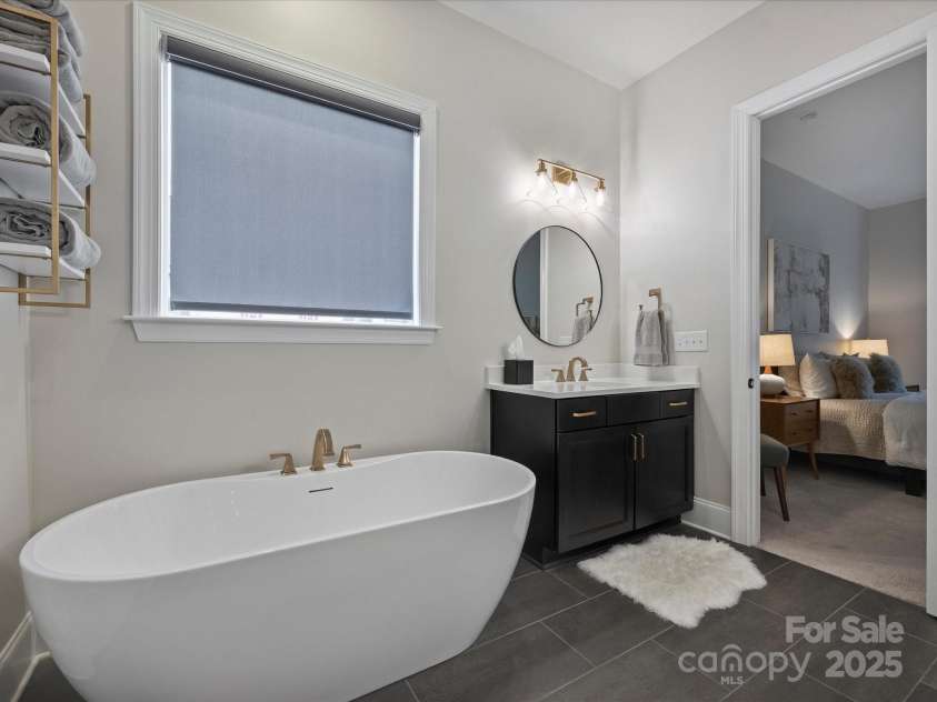 13627 Tranquil Day Drive, Matthews, NC 28105.  MLS# CAR4285895, YatesRealty ID 3613. Primary Bathroom