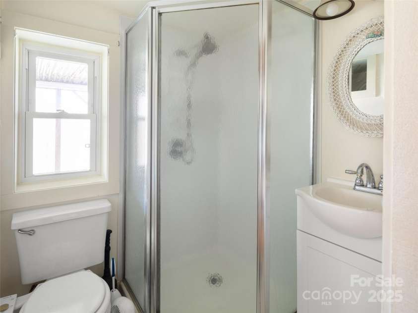 255 & 257 Crescent Street, Saluda, NC 28773.  MLS# CAR4218749, YatesRealty ID 3613. 3rd bathroom.