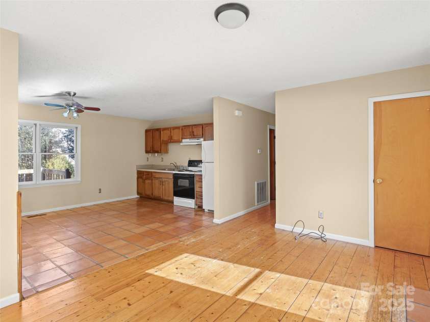 255 & 257 Crescent Street, Saluda, NC 28773.  MLS# CAR4218749, YatesRealty ID 3613. Open Floor plan