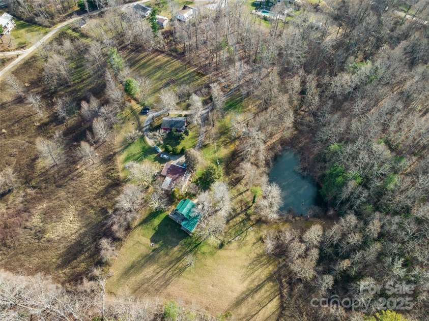 255 & 257 Crescent Street, Saluda, NC 28773.  MLS# CAR4218749, YatesRealty ID 3613. Pic from 2022 new drone photos soon
