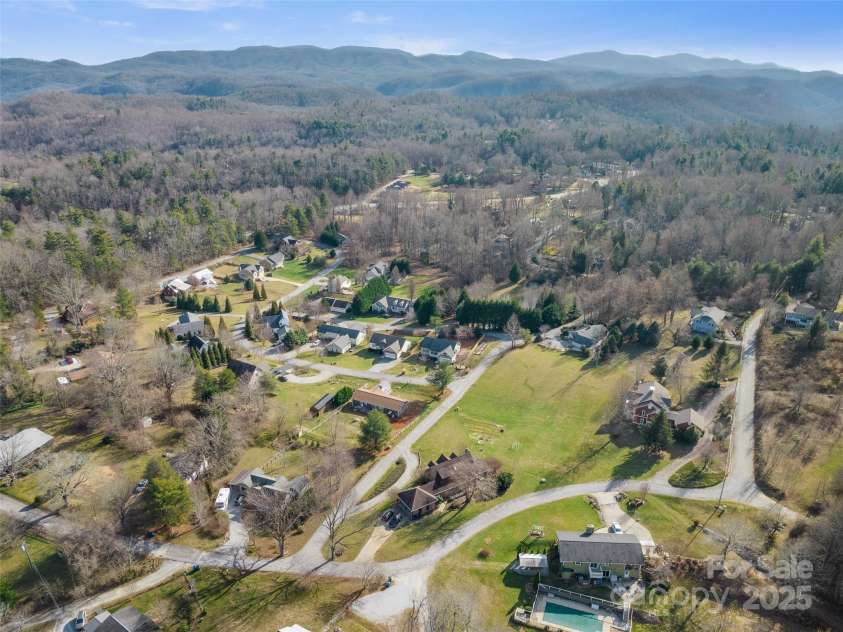 255 & 257 Crescent Street, Saluda, NC 28773.  MLS# CAR4218749, YatesRealty ID 3613. Pic from 2022 new drone photos soon