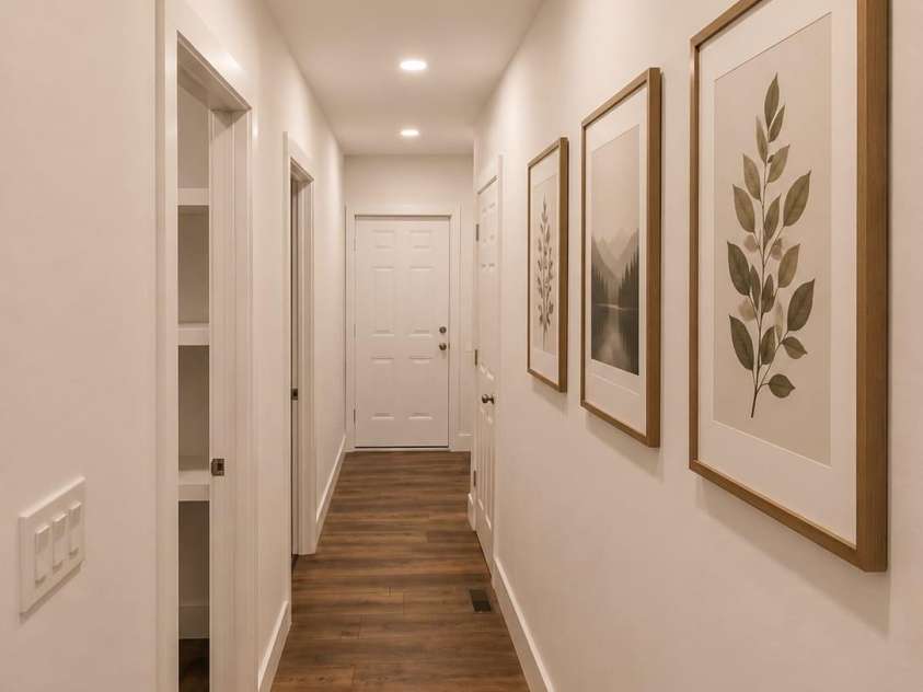 64 P J Drive, Waynesville, NC 28786.  MLS# CAR4402997, YatesRealty ID 36160. Virtually Staged- Hall