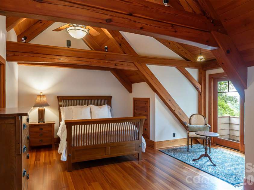 4900 Preserve Road, Sylva, NC 28779.  MLS# CAR4393548, YatesRealty ID 36172. Upper guest bedroom ensuite #1