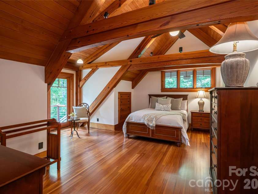 4900 Preserve Road, Sylva, NC 28779.  MLS# CAR4393548, YatesRealty ID 36172. Upper guest bedroom ensuite #2