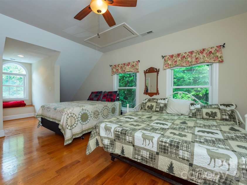 301 Oak Winds Drive, Old Fort, NC 28762.  MLS# CAR4399378, YatesRealty ID 36175. Upstairs bedroom 2