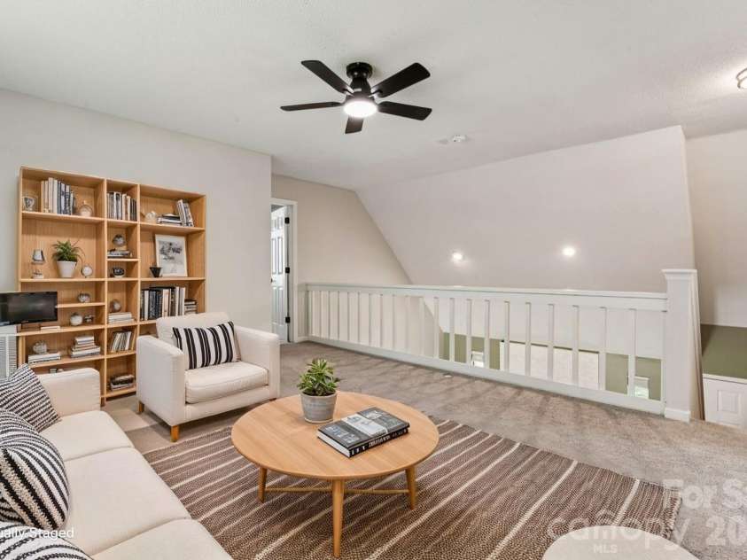 6719 Montezuma Trail, Charlotte, NC 28227.  MLS# CAR4434909, YatesRealty ID 36181. Upstairs loft landing